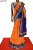 SSJG00930-Designer Party Wear Crepe Saree